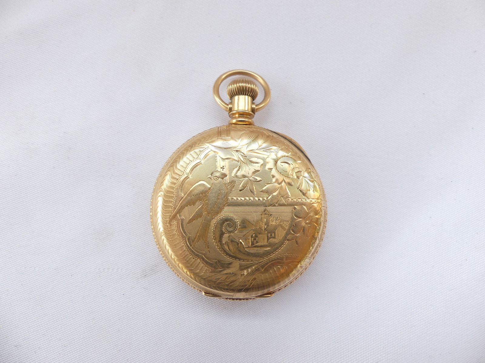 Antique 14K Gold Elgin Pocket Watch (1 of 8)