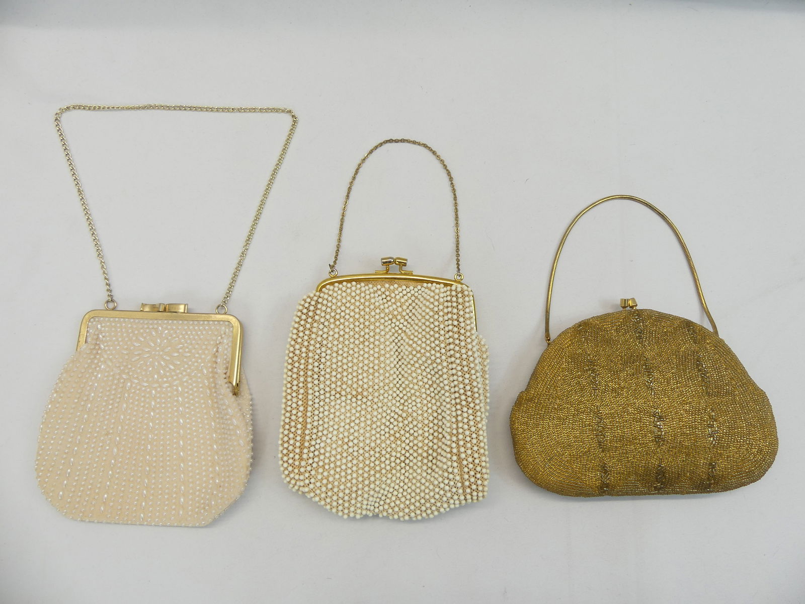 Lot of 3 Vintage Beaded Bags, 1950/60's Walborg, Regal & Other (1 of 10)