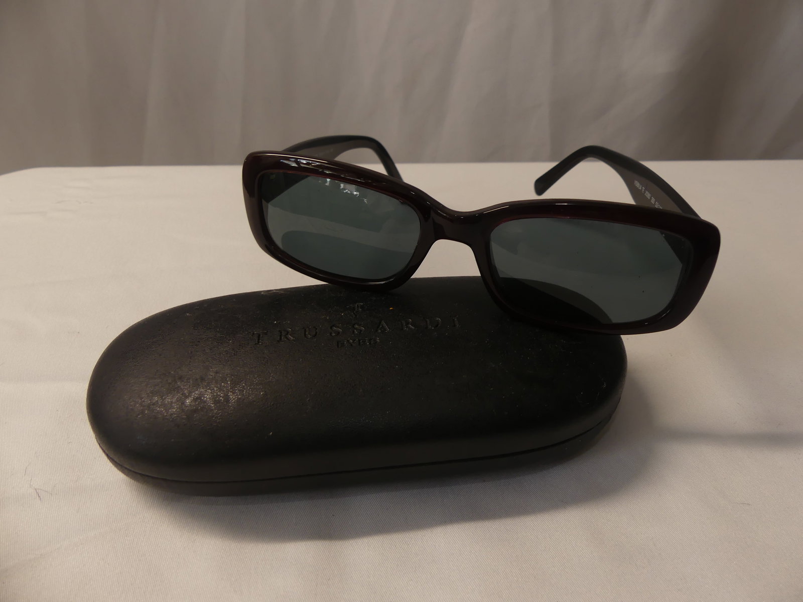 Vintage Trussardi Sunglasses in Original Case: see photo's
