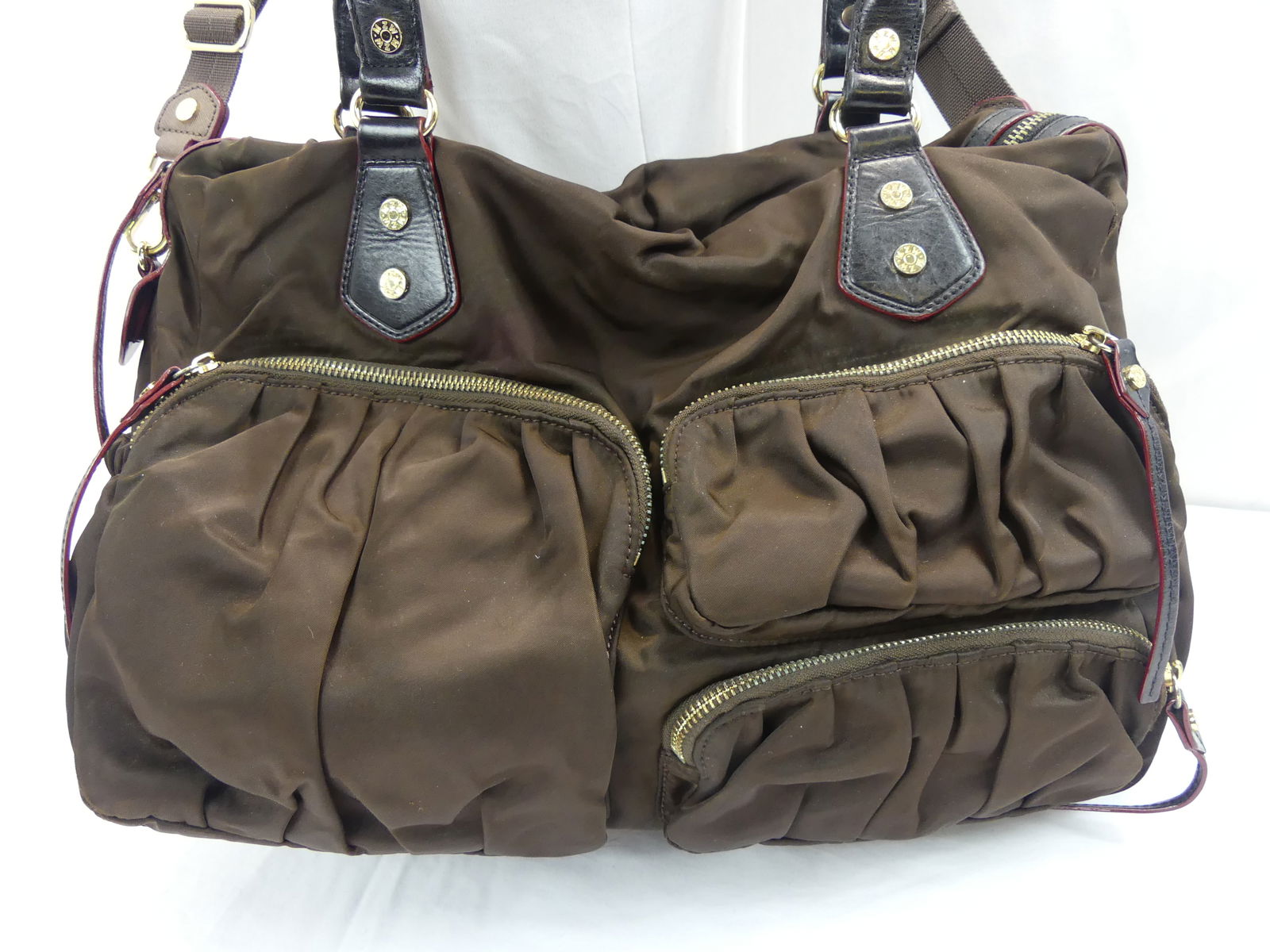 Vintage MZ Wallace Large Brown Multi Compartment Bag with Arm Straps and Shoulder/Cross Body Strap (1 of 10)