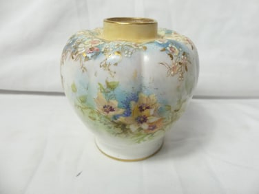 Antique Doulton Burslem England Hand Painted Jar/Vase