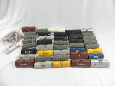 Large Lot of Train Car Tops