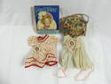 Lot of Vintage Shirley Temple Items, Book, Clothing , Suit Case & Pin