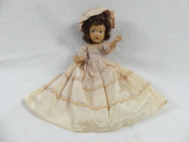 Vintage Composition Doll with Original Clothing