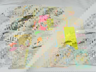 Large Lot of Vintage Greeting Cards