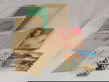 Lot of Ephemera, Scrap Book, News Paper & Other