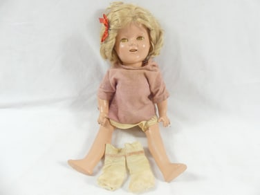 Vintage 1930's Shirley Temple Composition Doll