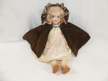 Antique Made in Germany A.O.M. Porcelain Doll