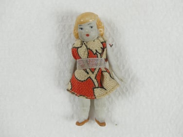 Antique Miniature Bisque Doll