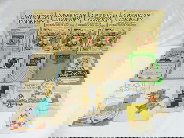 Lot of Vintage Cook Books