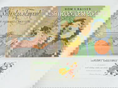 Lot of 2 Vintage Shirley Temple Books