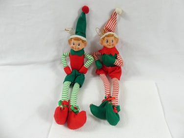 Pair of Vintage Pixie Elves, Knee Huggers