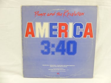 Vintage 1985 Prince & The Revolution "America" Promo Copy