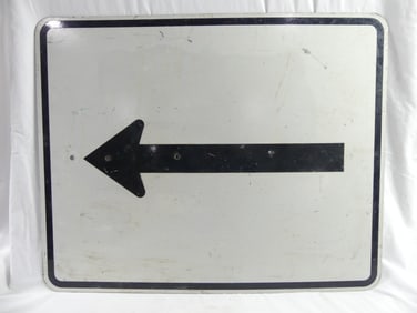 Official Street Sign Arrow