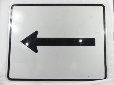 Official Street Sign Arrow