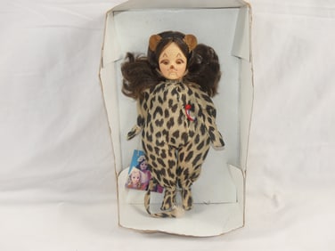 Vintage 1985 Effanbee Doll 11" Cowardly Lion