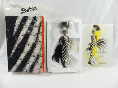 Vintage 1991 Starlight Splendor Barbie Doll by Bob Mackie, New in Box