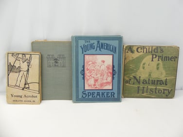 Lot of 4 Children's Vintage Books
