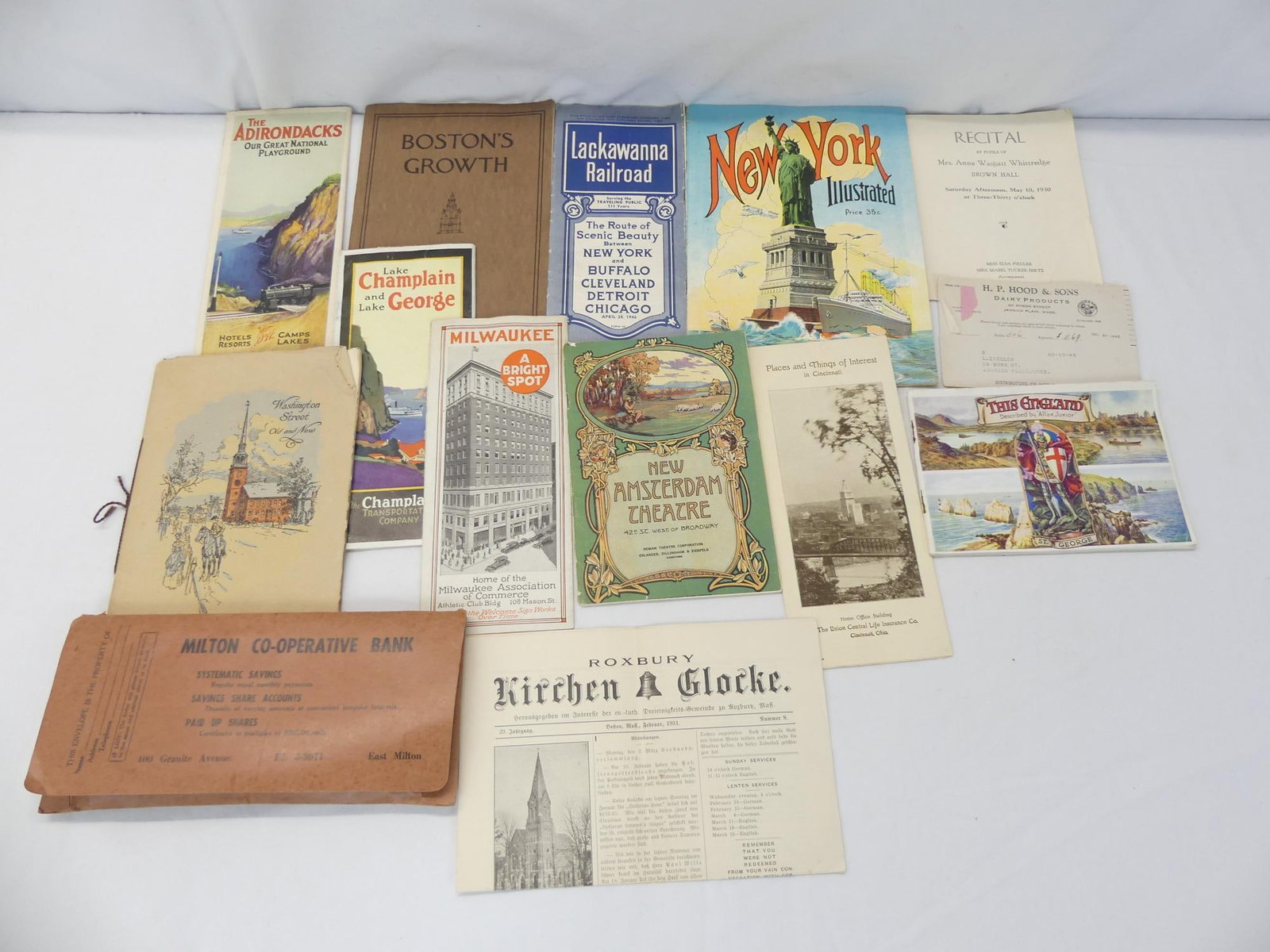 Lot of Vintage Maps & Other Ephemera (1 of 14)