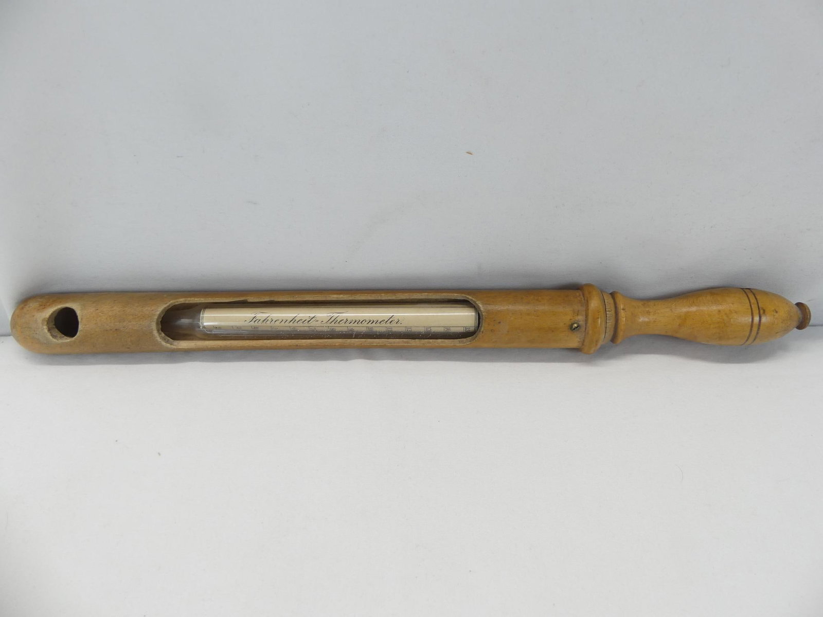 Rare Antique Shaker?  Wood Case Milk Thermometer (1 of 5)