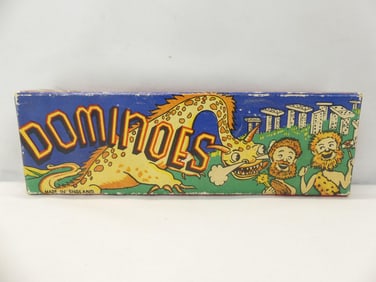 Antique Domino's Made in Egland in Original Box