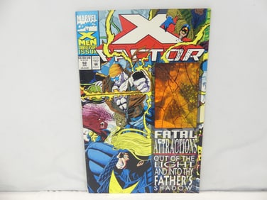 Vintage X Factor #92 with Gold Hologram, X Men Anniversary Issue