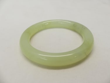 Vintage Light green Jade Bangle Bracelet