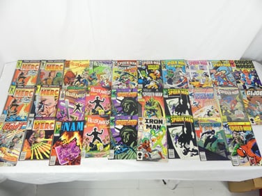 Lot of 29 Various 75 Cent Marvel Comics