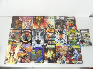 Lot of 18 Various Vintage Marvel Comics