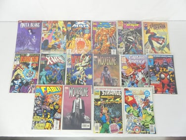 Lot of 16 Various Vintage Marvel Comics