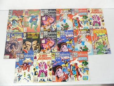 Lot of 15 Various Marvel Comics