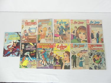 Lot of 11 Vintage Charlton Comics