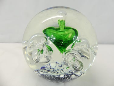 Ex-Large Vintage Art Glass Paperweight