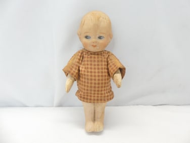 Antique Cupie Doll with Original Clothing