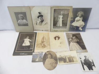 Lot of Antique & Vintage Photographs