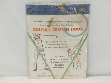 Vintage 1963 Golfers Crotch Hook, Lester Game Co