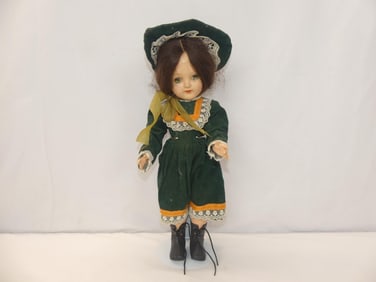 Vintage Ideal Toni Doll, P91, Composition Dark Hair Sleeping Eyes