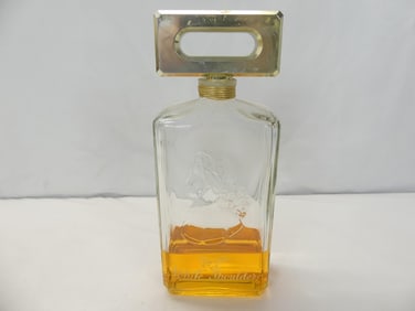 Large Store Display Bottle White Shoulders Perfume