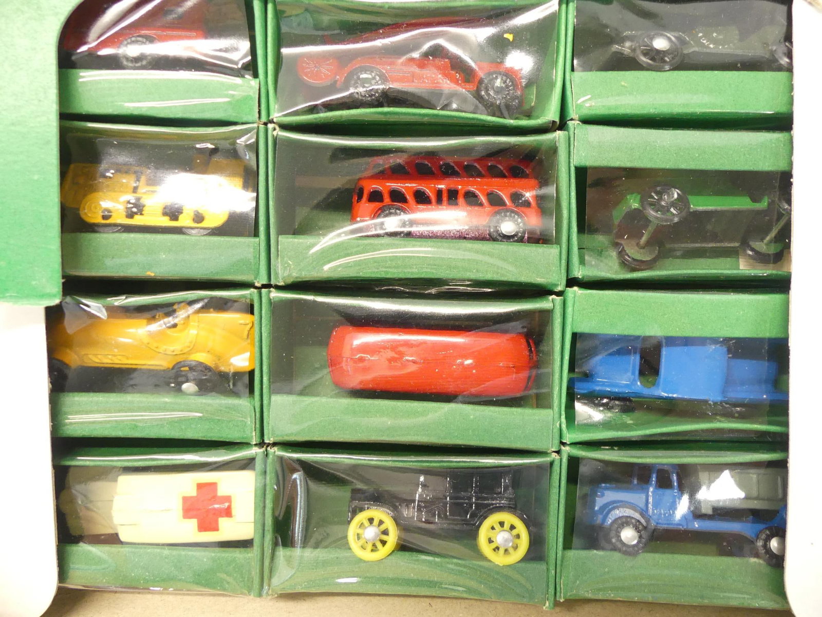 Vintage Old Store Stock Hand Painted Miniature Cars (1 of 5)
