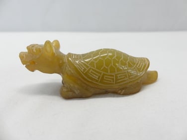 Antique Hand Carved Chinese Jade Turtle