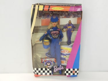 Vintage 1998 Nascar Barbie, New in Box