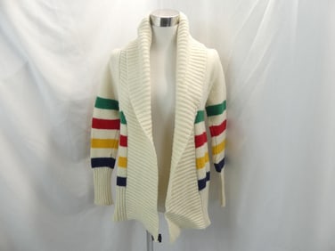 Vintage 1950? Hudson's Bay Shawl Collar Sweater
