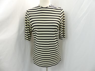 Vintage 1950's Saks Fifth Avenue Stiped Blouse