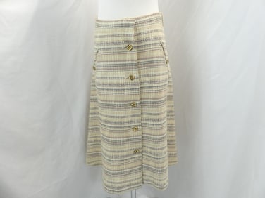 Vintage 1970's Kimberly Button Front Skirt