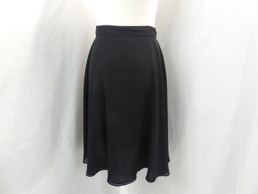 Vintage 1990's Black Flounce Skirt