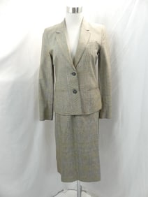 Vintage 1940's Saks Fifth Avenue Plaid Skirt & Jacket