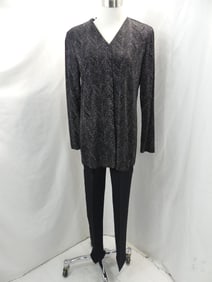 Vintage 1980's Sheri Martin Black Pants & Jacket