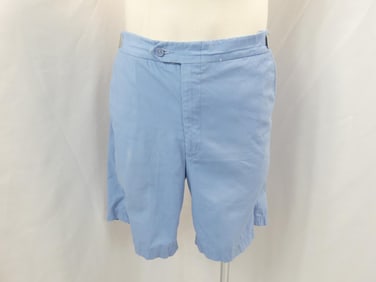 Vintage Men's Weekender Blue Cotton Shorts