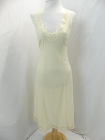 Vintage 1960's Nylon & Lace Full Slip