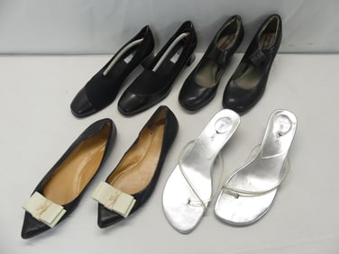 Lot of 4 Pair Vintage Shoes, Born Crown, Munro, J Crew, White Stag